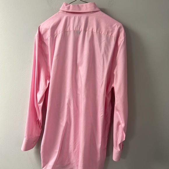 Men's Button Down Pink Dress Shirt - Picture 5 of 5